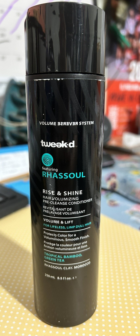 Tweak-d By Nature Rise & Shine Hair Volumizing Pre-Cleanse Conditioner 8.5 oz